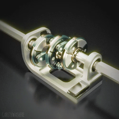 美的不同尋常的機械動圖，壓鑄廠家應該收藏一下